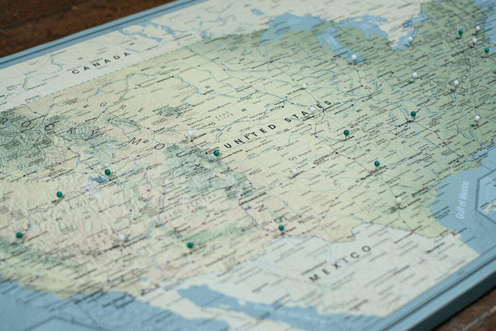 map - real estate investing